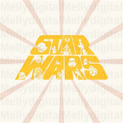 Star Wars Svg, Star Wars Logo Svg, Vinyl Cut File, Svg, Pdf, Jpg, Png ...