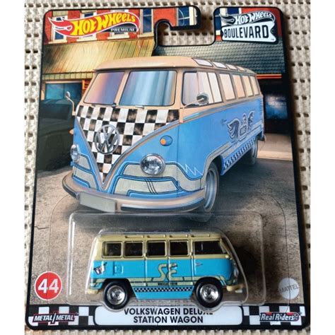 Hot Wheels Premium Volkswagen Kool Kombi Caddy Station Wagon Selections Mmrr Shopee Malaysia