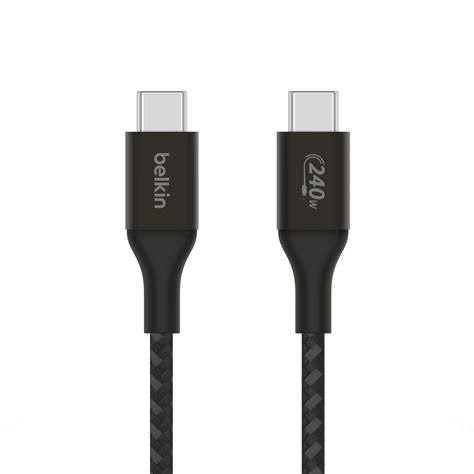 Boostcharge Braided Usb C To Usb C Power Supply Cable 240w Belkin Sg Belkin Sg