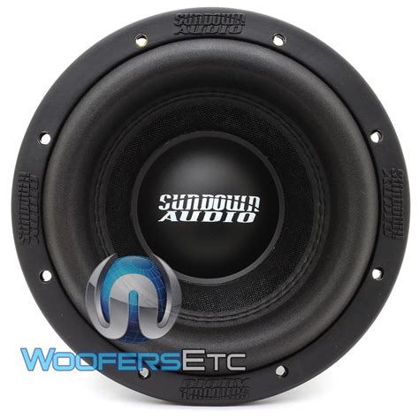 Sundown Audio Sa 8 V3 D4 8 500w Rms Dual 4 Ohm Sa Series Subwoofer