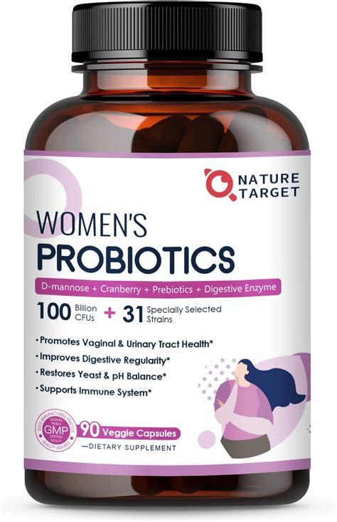 Amazon Probiotics For Women Digestive Health 100 Billion CFUs