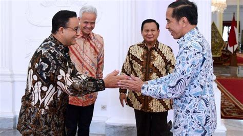 Anies Dan Ganjar Tanggapi Pernyataan Jokowi Tak Akan Berkampanye Di