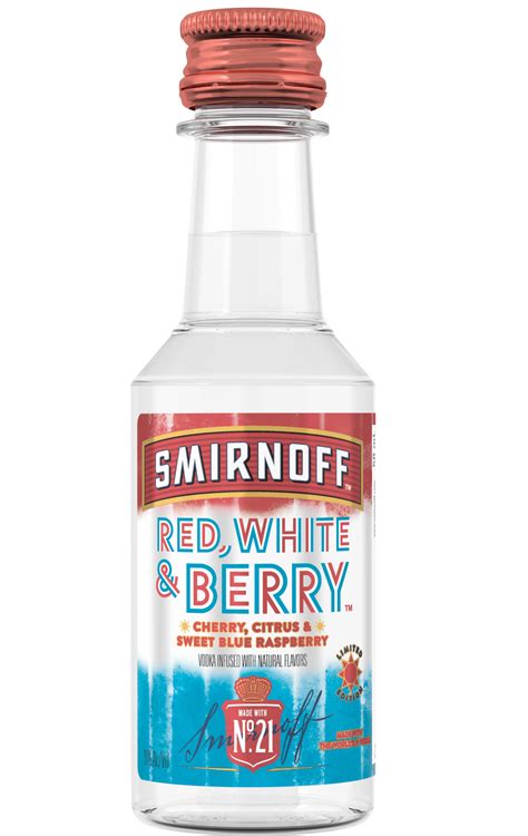 SMIRNOFF RED, WHITE & BERRY PL 50ML SLEEVE (10 BOTTLES) – BeverageWarehouse