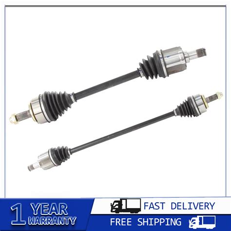 Surtrack Pair Set Of Front Cv Axle Shafts For Honda Accord L L