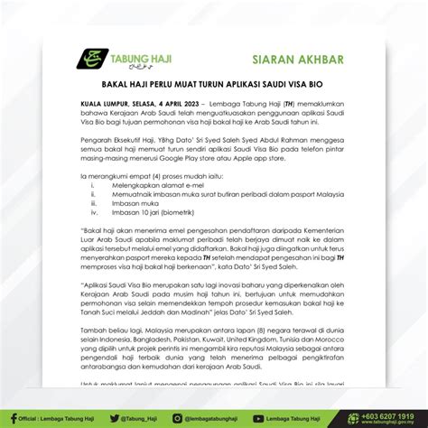 BERNAMA On Twitter RT Tabung Haji Bakal Haji Perlu Muat Turun