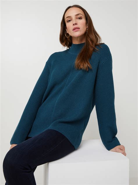 Comma Pull Bleu Canard Femme Des Marques Vous