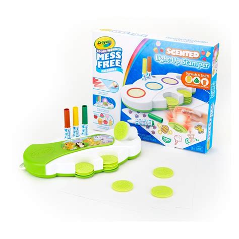 Crayola Color Wonder Light Up Stamper Scented Ink Pads And Markers