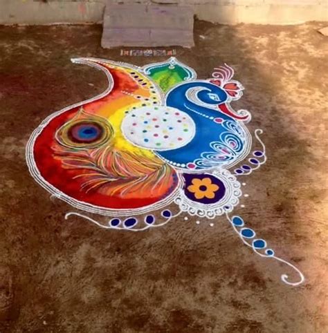 Beautiful Sanskar Bharti Rangoli Designs From Famous Artists Artofit