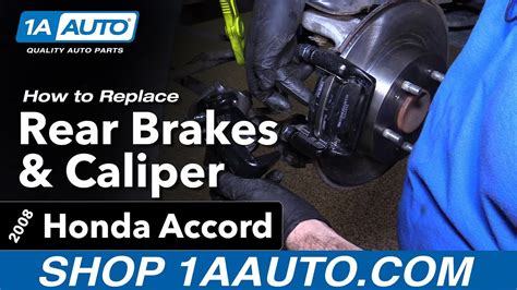 Replacing Rear Disc Brakes On Honda Accord Replacing 2006 Ho