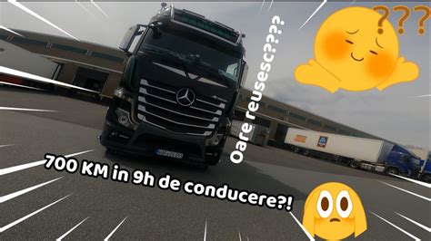 O ZI DIN VIATA UNUI SOFER DE CAMION 700 KM IN 9h De Conducere VOLVO