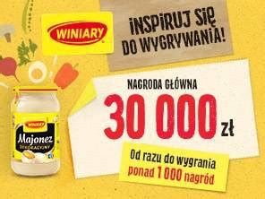 Loteria Inspiruj się do wygrywania Winiary e Konkursy info