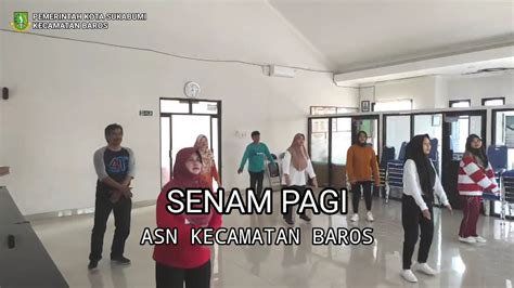 Senam Pagi ASN Kecamatan Baros Kota Sukabumi YouTube