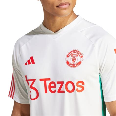 Adidas Manchester United Training Shirt 2023 2024 Adults Licensed