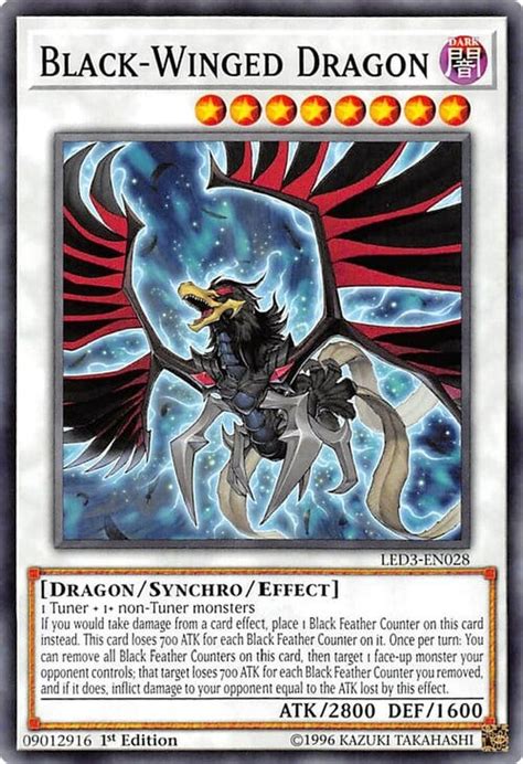 Drago Ali Nere Legendary Duelists White Dragon Abyss Yu Gi Oh