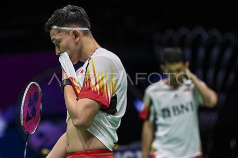 Final Piala Thomas Indonesia Lawan China ANTARA Foto