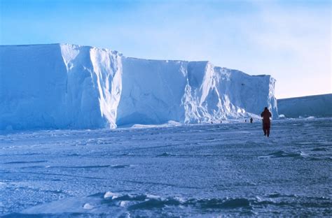 Le Chant Inquiétant De La Glace De Lantarctique