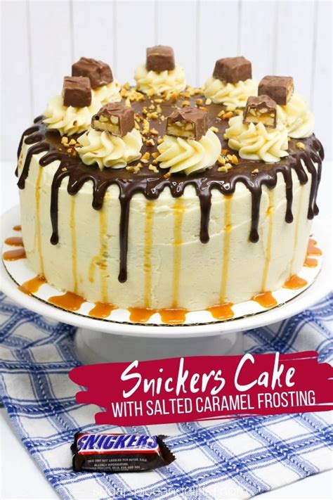 Snickers Birthday Cake