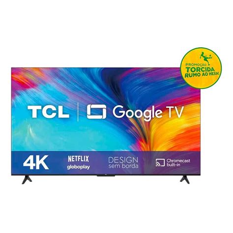 Smart Google Tv K Tcl P Led Uhd Hdr P