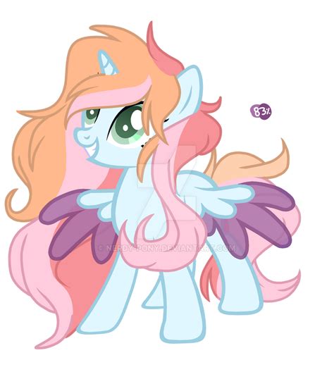 Alicorn Oc By Nerdy Pony On Deviantart