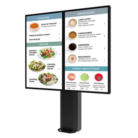 Peerless Av® Launches Truly Universal Outdoor Digital Menu Boards