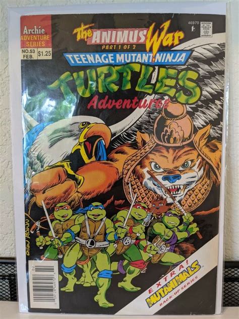 Teenage Mutant Ninja Turtles Adventures 53 Archie Publications Feb