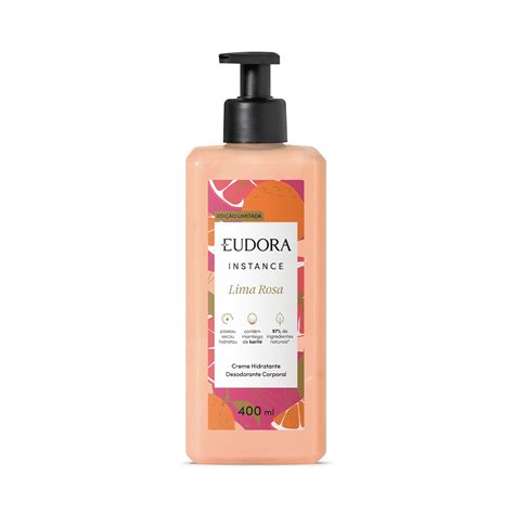 Eudora Instance Lima Rosa Loção Corporal 400ml 400ml