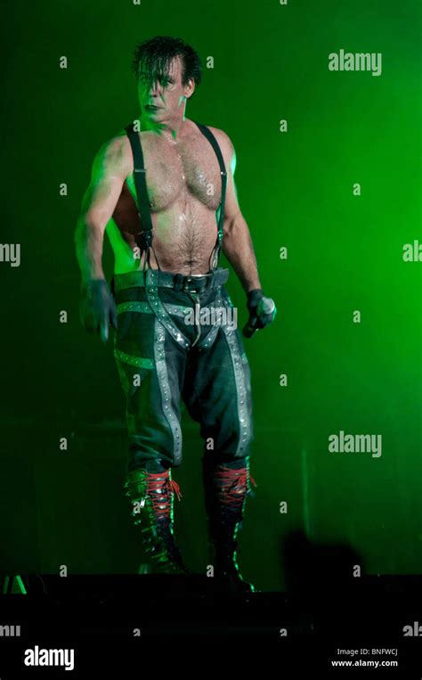 Till Lindemann Rammstein Singer Stock Photo Alamy