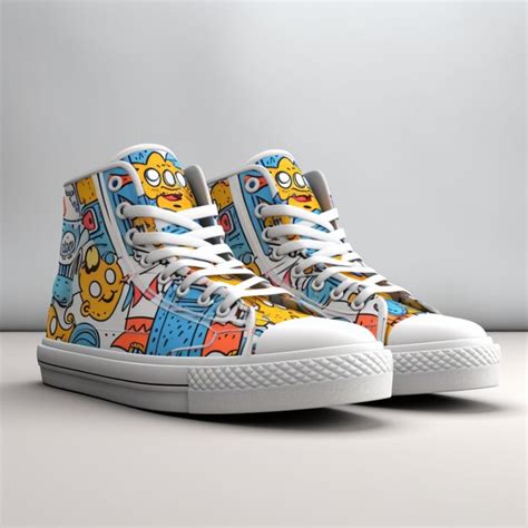 Design De Sapatos Incr Veis T Nis Tema Bob Esponja Bikini Bottom