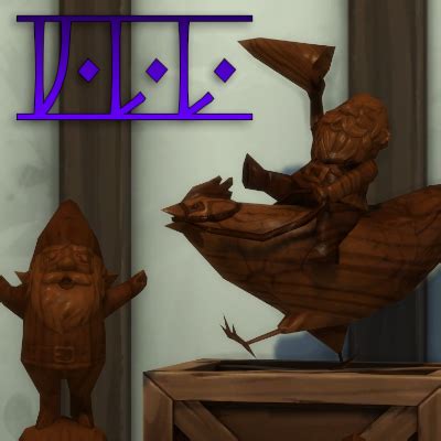 Medieval - Historical - Wooden Gnomes - Deco - The Sims 4 Build / Buy ...