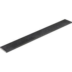 Mohawk Tuscan Twilight Antique Black 3 X 24 Porcelain Bullnose Trim At