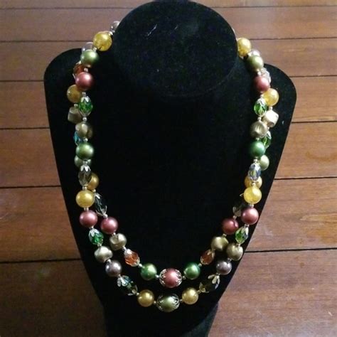 Jewelry Vintage Bead Necklace Poshmark