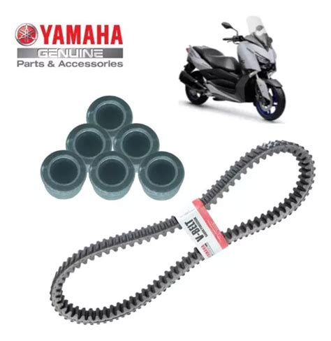 Kit Correia Roletes Transm Vela Xmax250 Yamaha Original