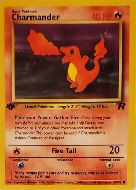 Charmander Team Rocket St Edition Price Guide Sports