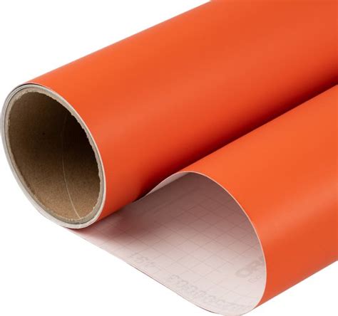 Plakfolie Oracal Oranje Rood Mat 126 Cm X 10 M RAL 2002