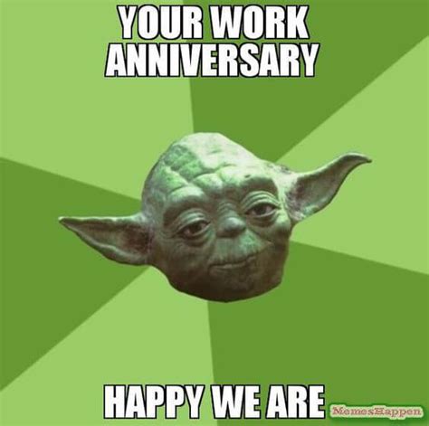 35 Hilarious Work Anniversary Memes To Celebrate Your Career