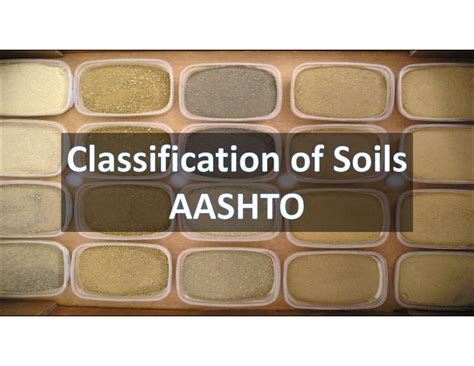 Solution Aashto Soil Classification 3 Compatibility Mode Studypool