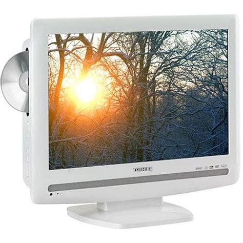 Toshiba 19lv506 White 19 Inch Lcd Tv Dvd Free Shipping Today 11438065