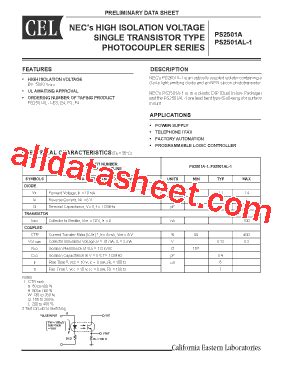 Ps A Datasheet Pdf Nec