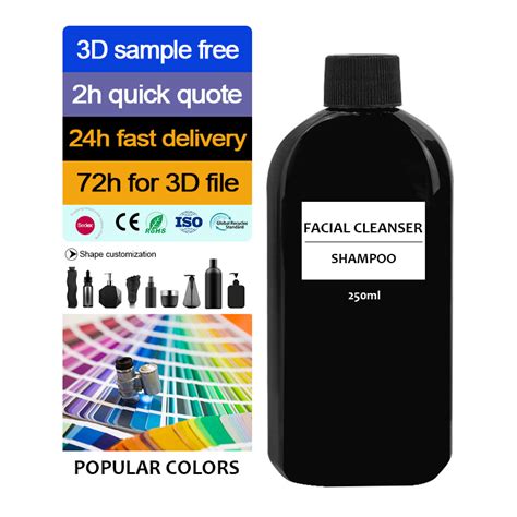 Custom Color Empty 250ml Pet Flat Sunscreen Tanning Oil Lotion Cream