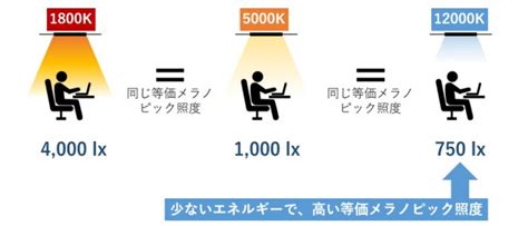 照明基礎用語『等価メラノピック照度』 光の知識 ヒカリイク