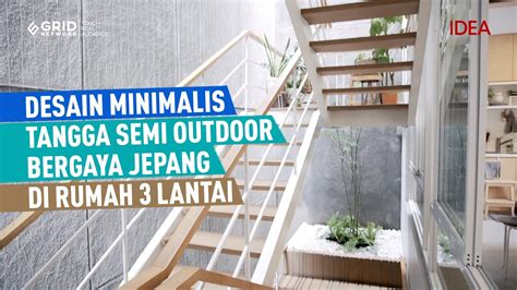 Desain Tangga Semi Outdoor Di Rumah Chefnausa Nita Livinginster