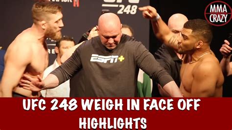 Full Ufc Weigh In Face Off Highlights Youtube