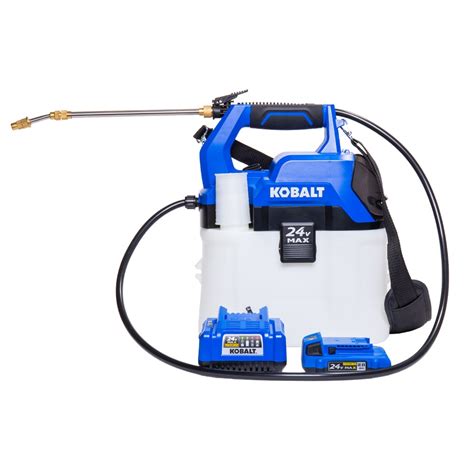 Kobalt Plastic Volt Battery Operated Handheld Sprayer In