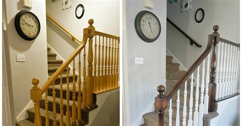 Two Points For Honesty Refinishing Oak Stair Railings