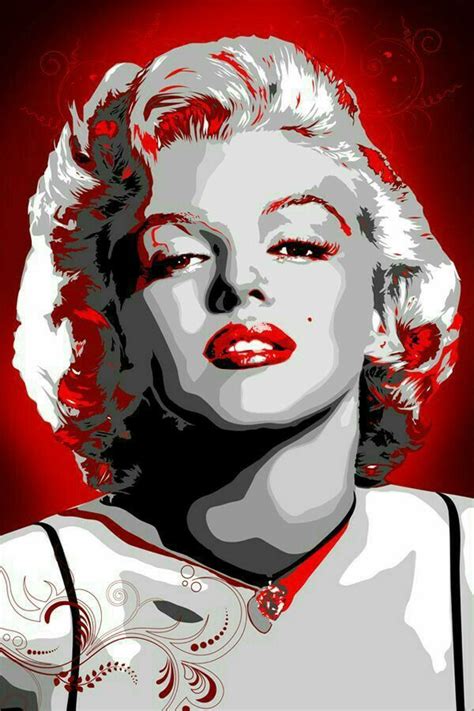 Marilyn Monroe Wallpaper Marilyn Monroe Wall Art Marilyn Monroe Pop