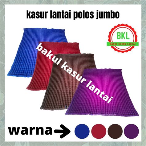 Jual Kasur Lantai Palembang Jumbo X Cm Polos Kasur Lantai Lipat