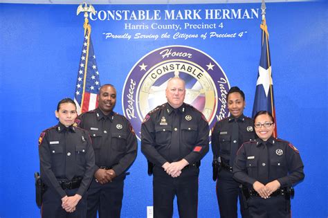 CONSTABLE HERMAN HIRES FOUR NEW DEPUTIES (Harris County Constable ...