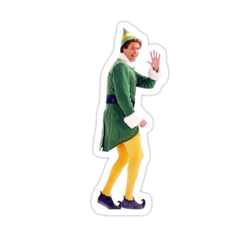 Buddy The Elf Sticker By Tbtamp In 2021 Buddy The Elf The Elf Stickers