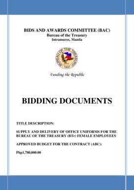 Bid Documents Sample Pdf Fill Online Printable Fillable Blank