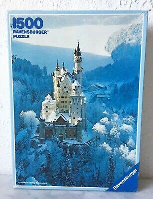 Ravensburger Neuschwanstein In Winter Castle Pc Puzzle X